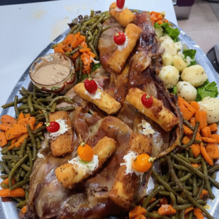 Demi-Méchoui au Four